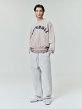 Double Face Wool Baseball Flared Pants