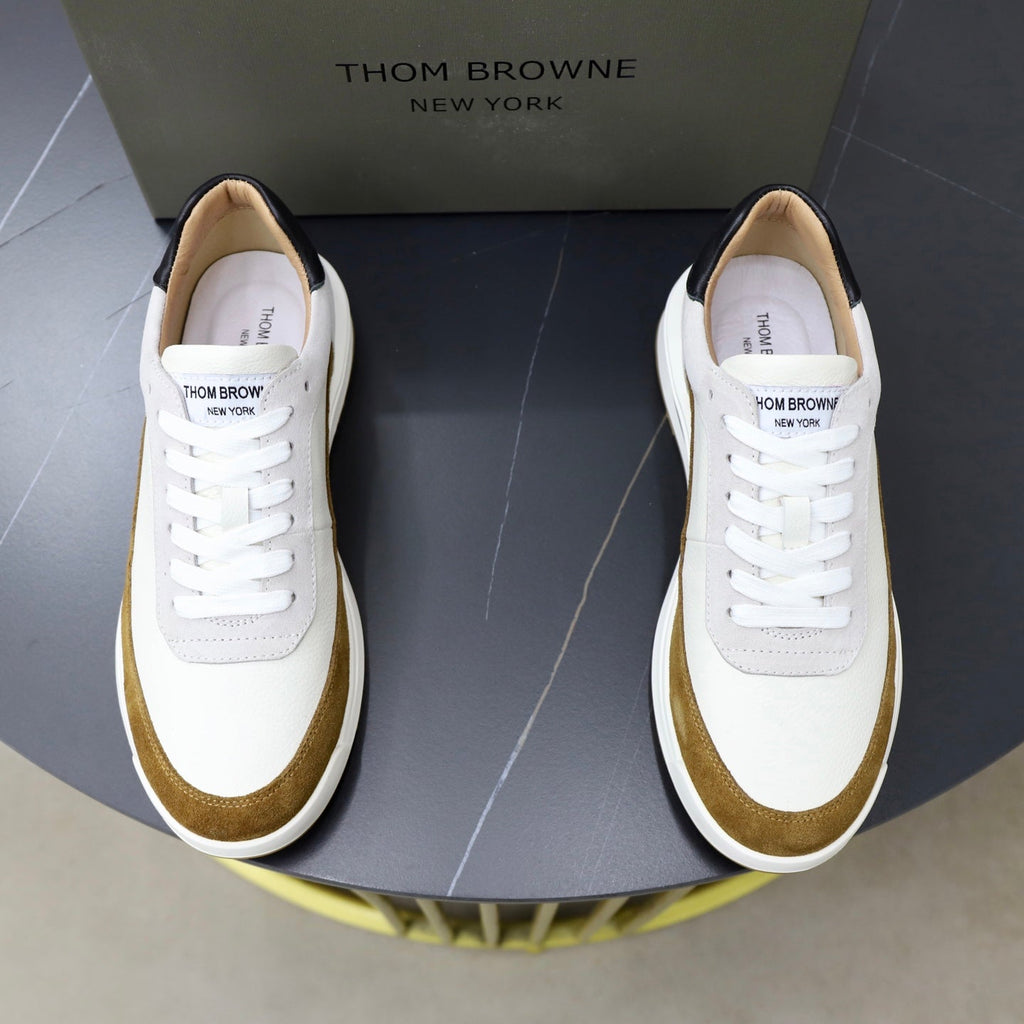 Premium Leather Sneaker — Lace-Up Derby Edition