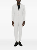 Homme Plissé Issey Miyake pleated notched-lapel blazer