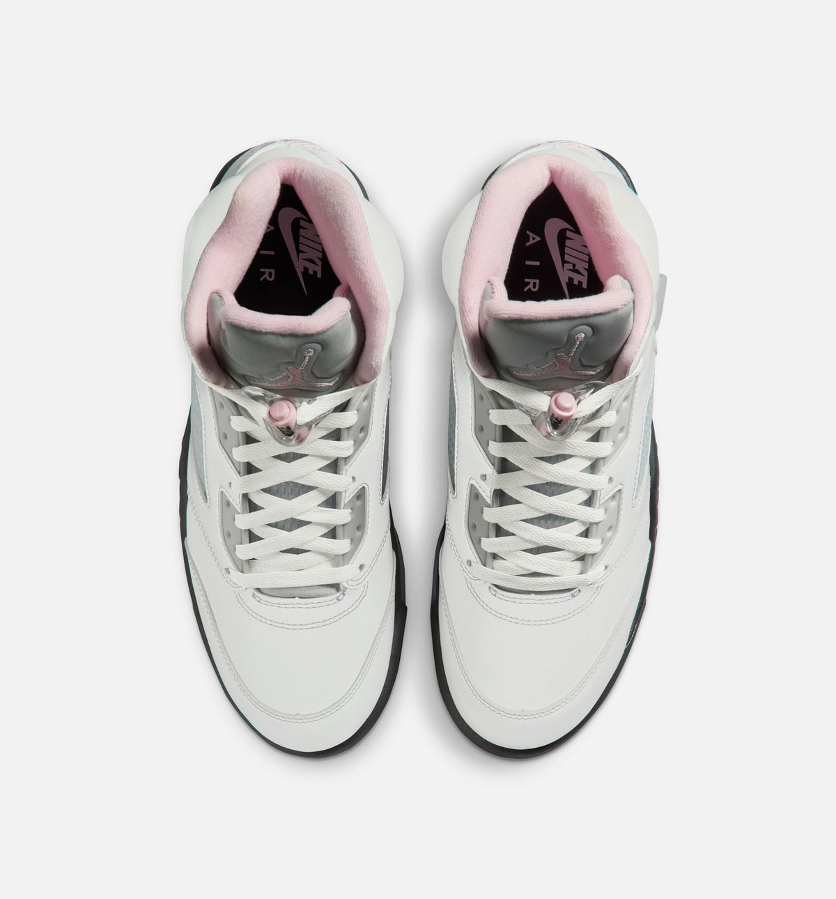 Air Jordan 5 Retro Medium Soft Pink – Men's Lifestyle Shoe in White/Soft Pink/Black