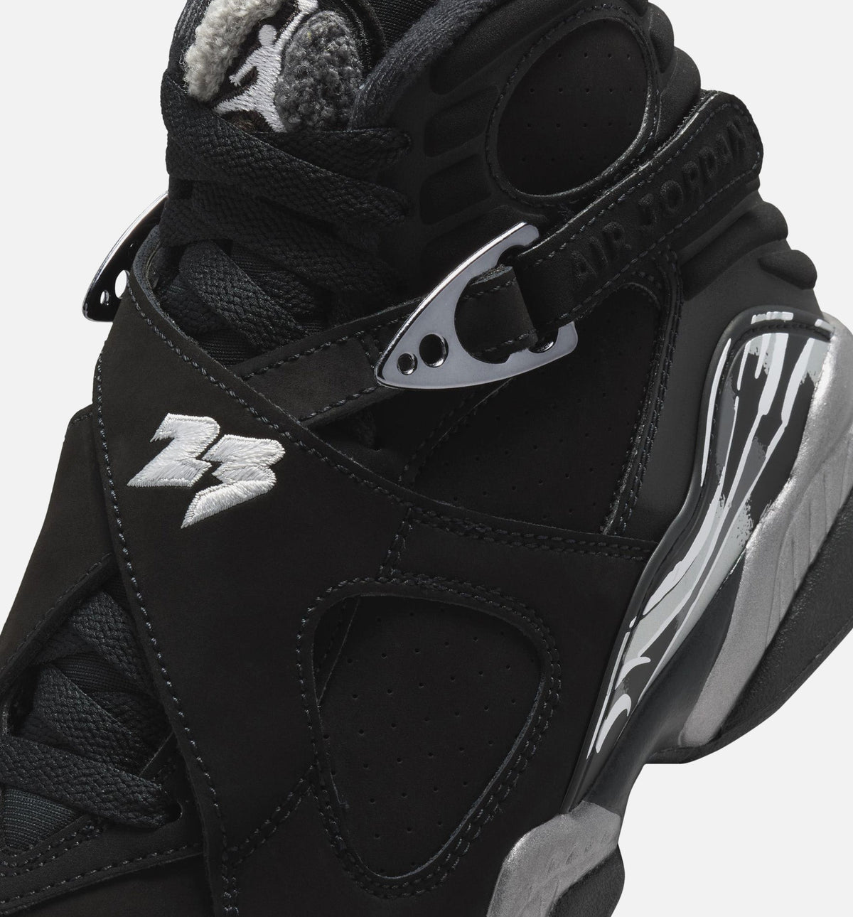 Air Jordan 8 Retro “Chrome” Grade School Lifestyle Shoes (GS)