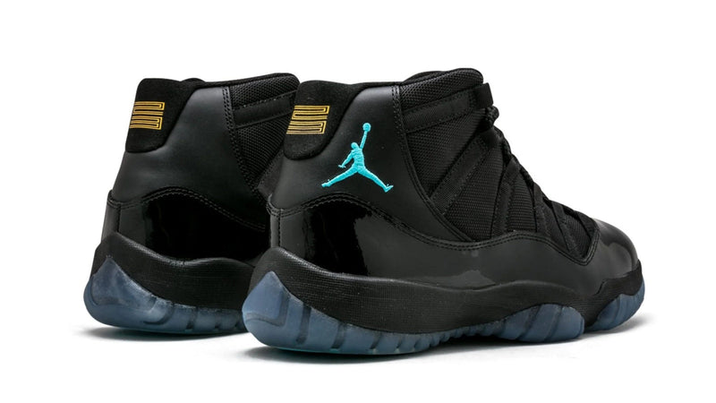 Air Jordan 11 Retro 'Gamma Blue' – Iconic Holiday AJ11 in Black, Gamma Blue & Varsity Maize