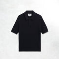 Wax London Naples SS Polo Retro Diamond: Navy