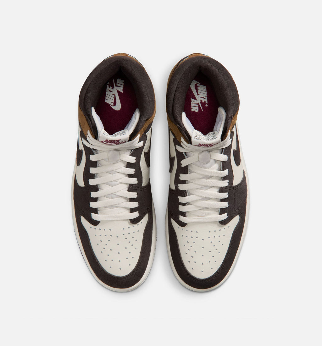 Air Jordan 1 Retro High OG Love Letter Men's Sneakers | Shadow Brown/Team Red/Light British Tan